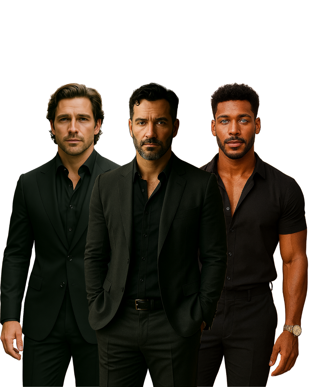 Silas, Caleb, and Langston