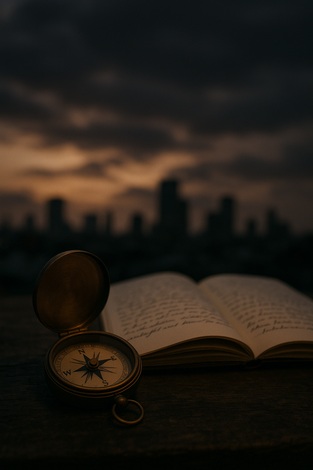 Compass and Book